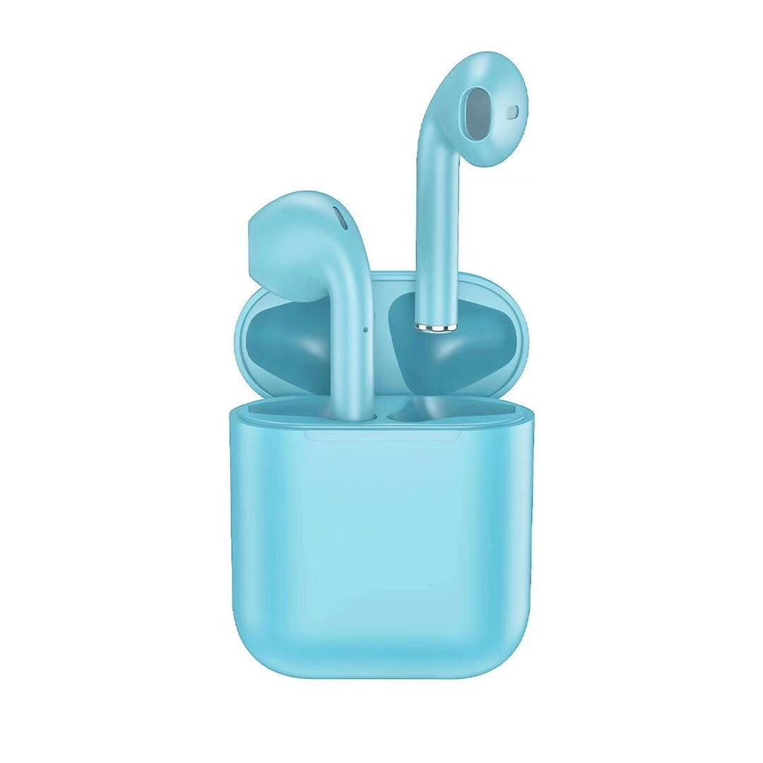 The Macaron Multi-Color inpods12 wireless Bluetooth headphones feature a fine matte texture, HIFI true three-dimensional motion pop-up window detail image 5