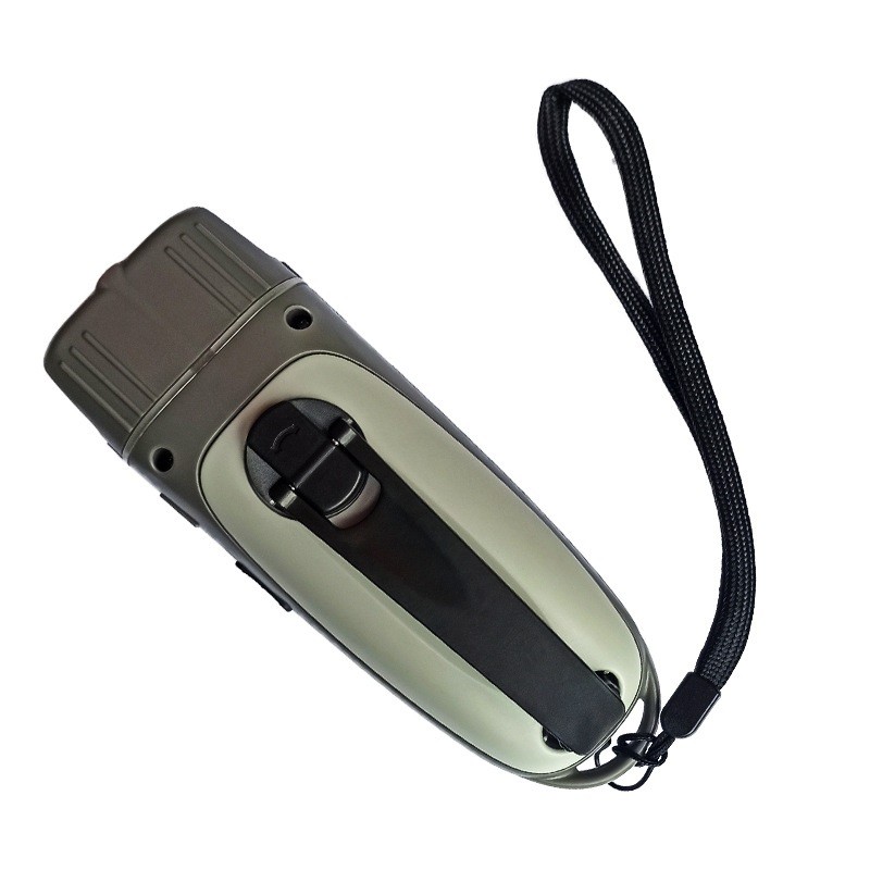 Emergency alarm hand-cranked flashlight, disaster prevention equipment, multi-functional radio flashlight, mobile phone hand-cranked charging detail image 3