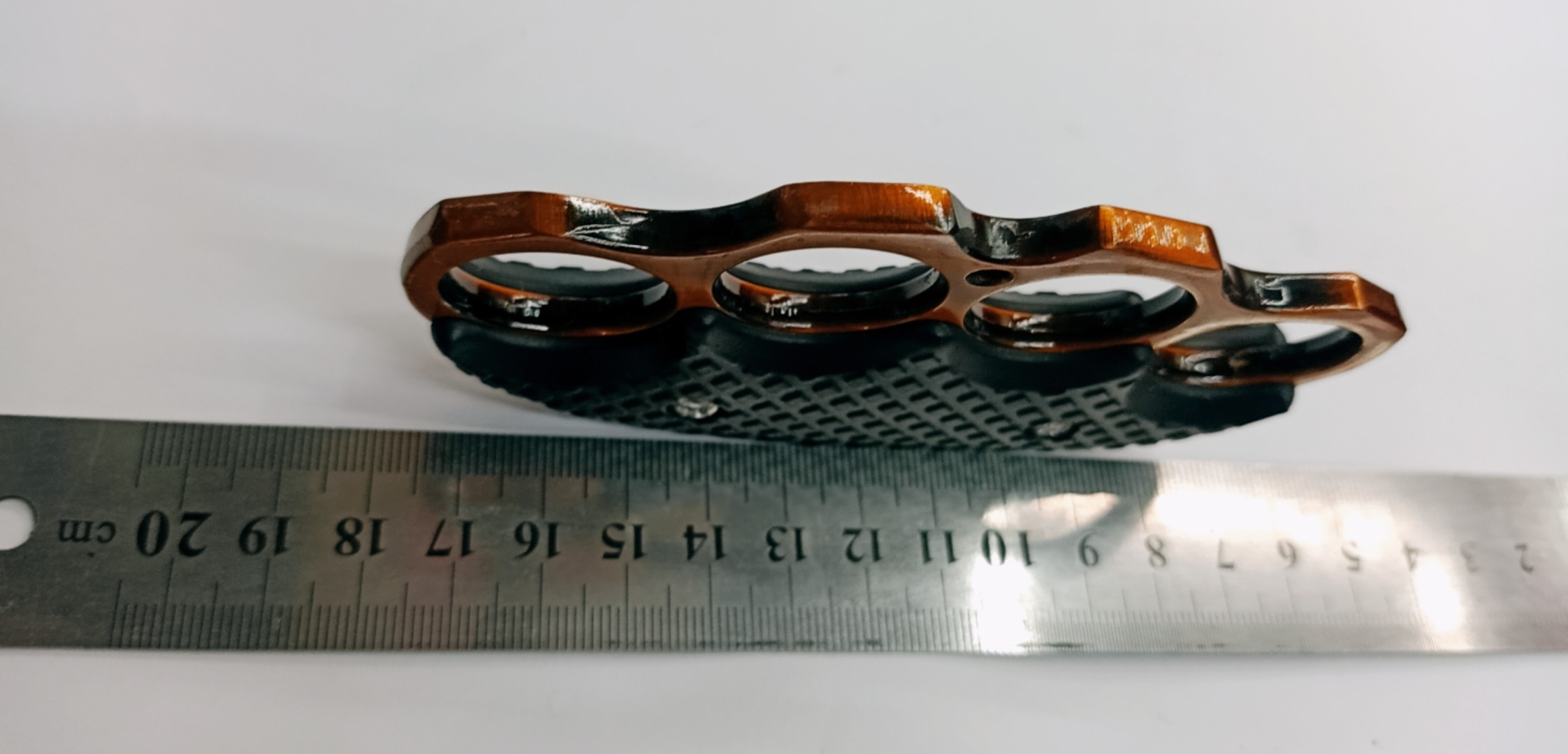 户外防身防狼拳扣铁拳头铁四指拳刺 琴谱详情图1