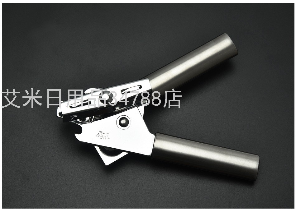 HY-B-05不锈钢柄强力开罐器多功能罐头刀啤酒开瓶器家用厨房工具详情图9