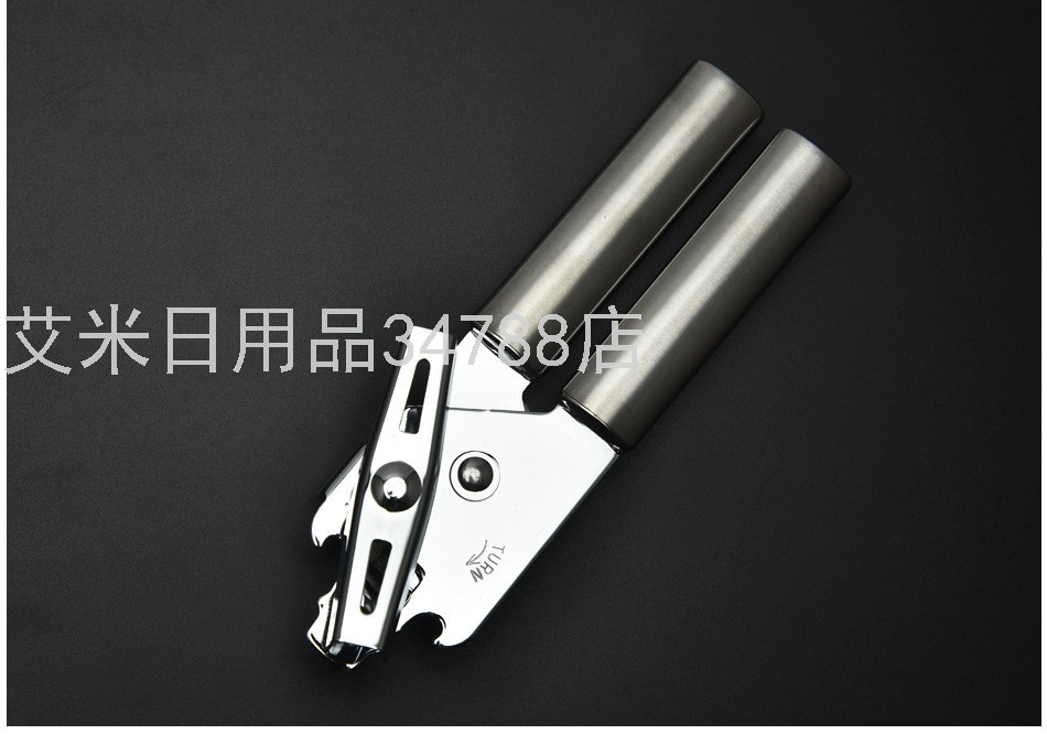 HY-B-05不锈钢柄强力开罐器多功能罐头刀啤酒开瓶器家用厨房工具详情图7