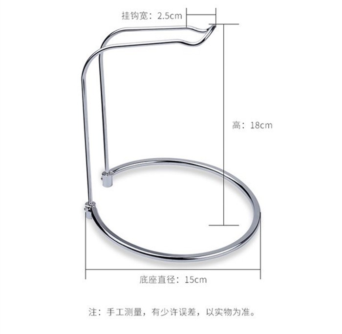 Detachable bracket fishing wheel Luya stainless steel storage rack, placement rack, spinning wheel display rack, fat Goluya detail image 2