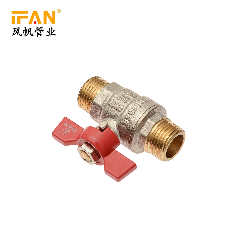 ifan copper ball Valve 81068 1/2MM-B detail image 1