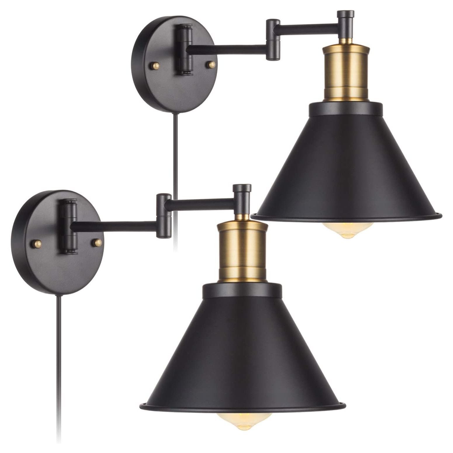 Amazon's best-selling wall lamps, American-style folding and rotating bedside lamps for bedrooms, dining rooms, living rooms and studies, and mirror front lamps