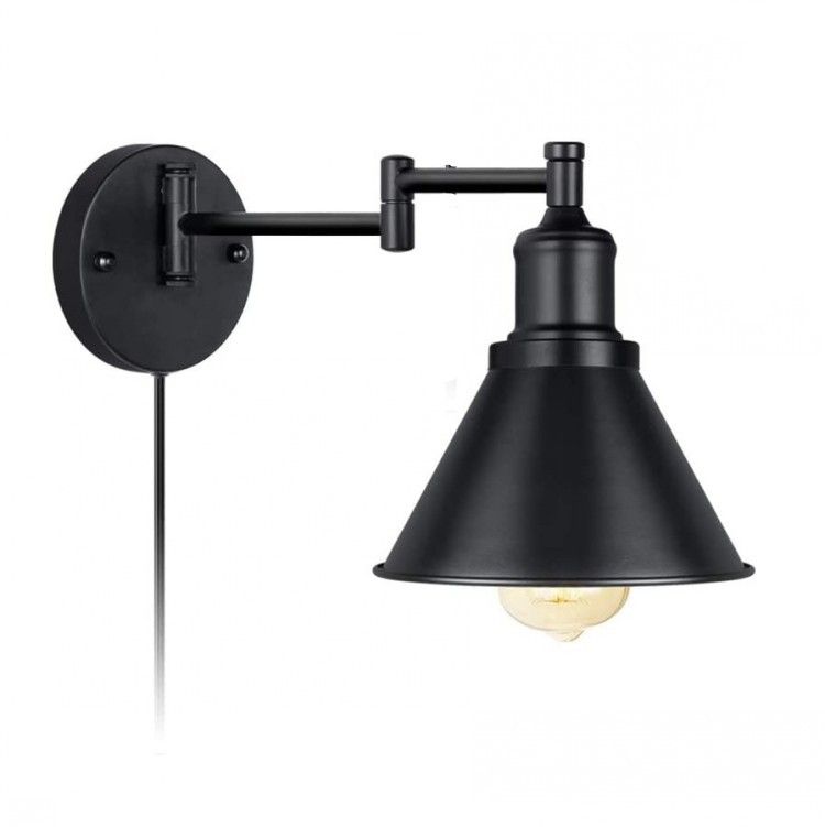 Amazon's best-selling wall lamps, American-style folding and rotating bedside lamps for bedrooms, dining rooms, living rooms and studies, and mirror front lamps Application Scenario