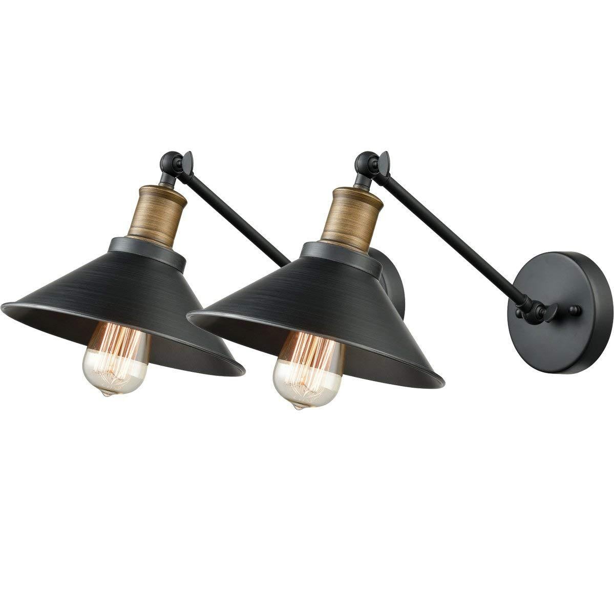 Export of American retro industrial style restaurant, living room, corridor, staircase, bar counter, balcony, entrance hall, wall lamps, mirror lamps detail image 4