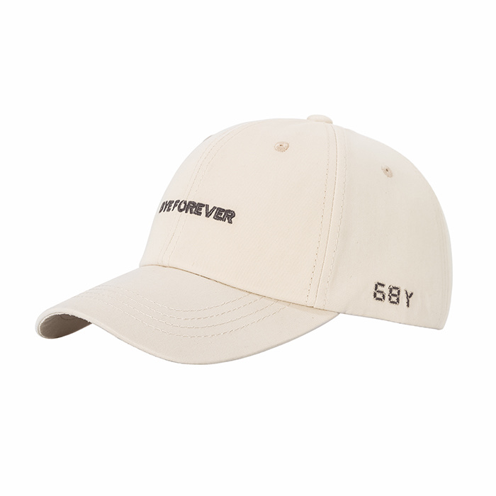 Letter-embroidered baseball cap, Korean version of baseball cap undefined