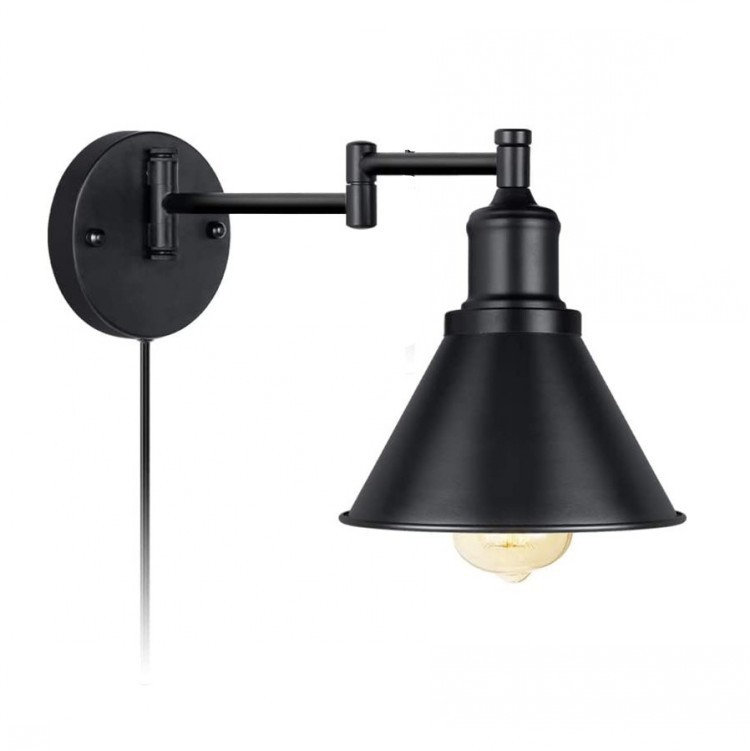 Amazon's best-selling wall lamps, American-style folding and rotating bedside lamps for bedrooms, dining rooms, living rooms and studies, and mirror front lamps detail image 2