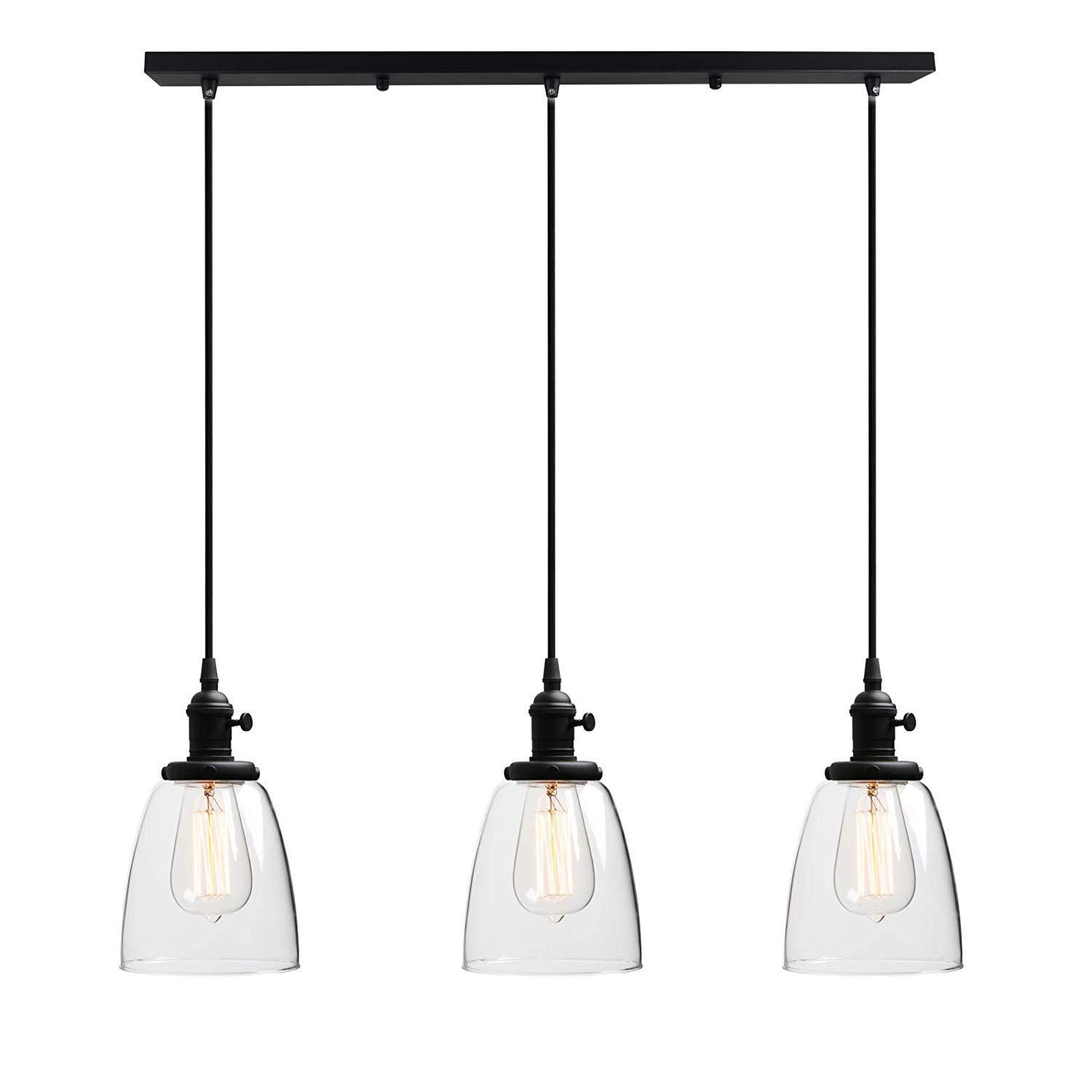 Amazon Cross Border American retro lamp bedroom bedside dining room study mirror front glass wall lamp