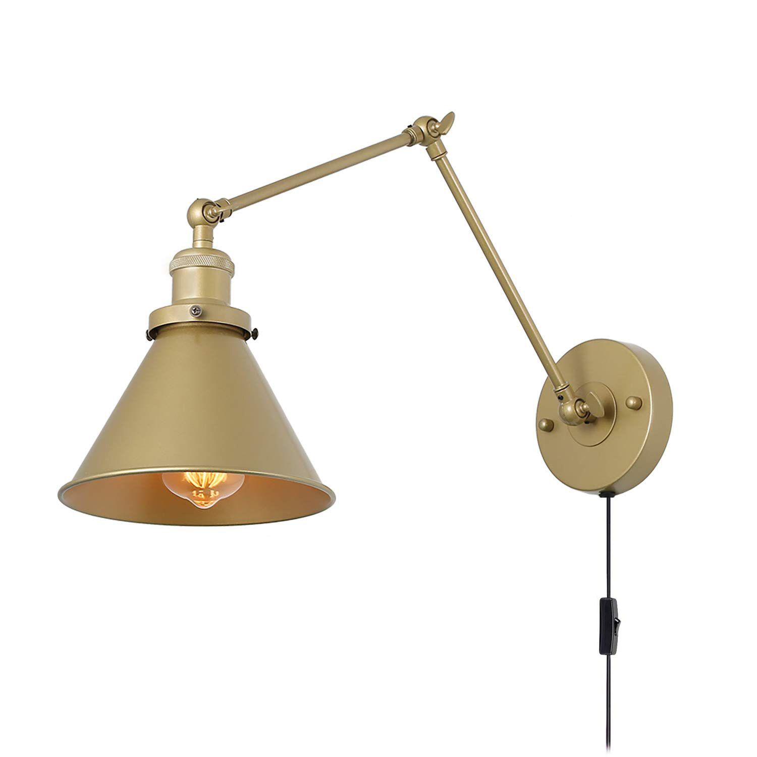 Cross border for retro industrial American creative wall lamp bedroom bed dining room study wall lamp