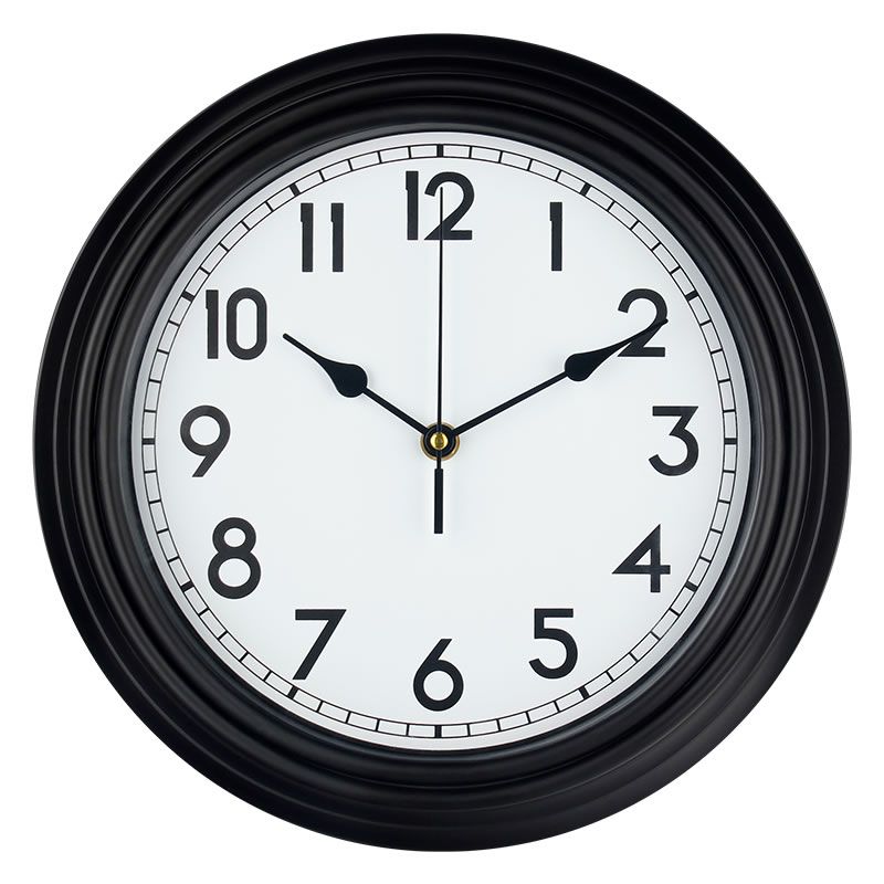 Factory direct sales of 12-inch 30cm European-style simple wall clocks, silent and non-drilling quartz clocks, modern and simple creative clocks for living rooms and bedrooms. Wholesale from the manufacturer Item Picture
