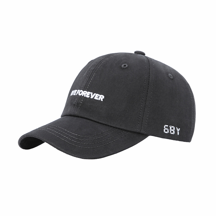 Letter-embroidered baseball cap, Korean version of baseball cap Specification image