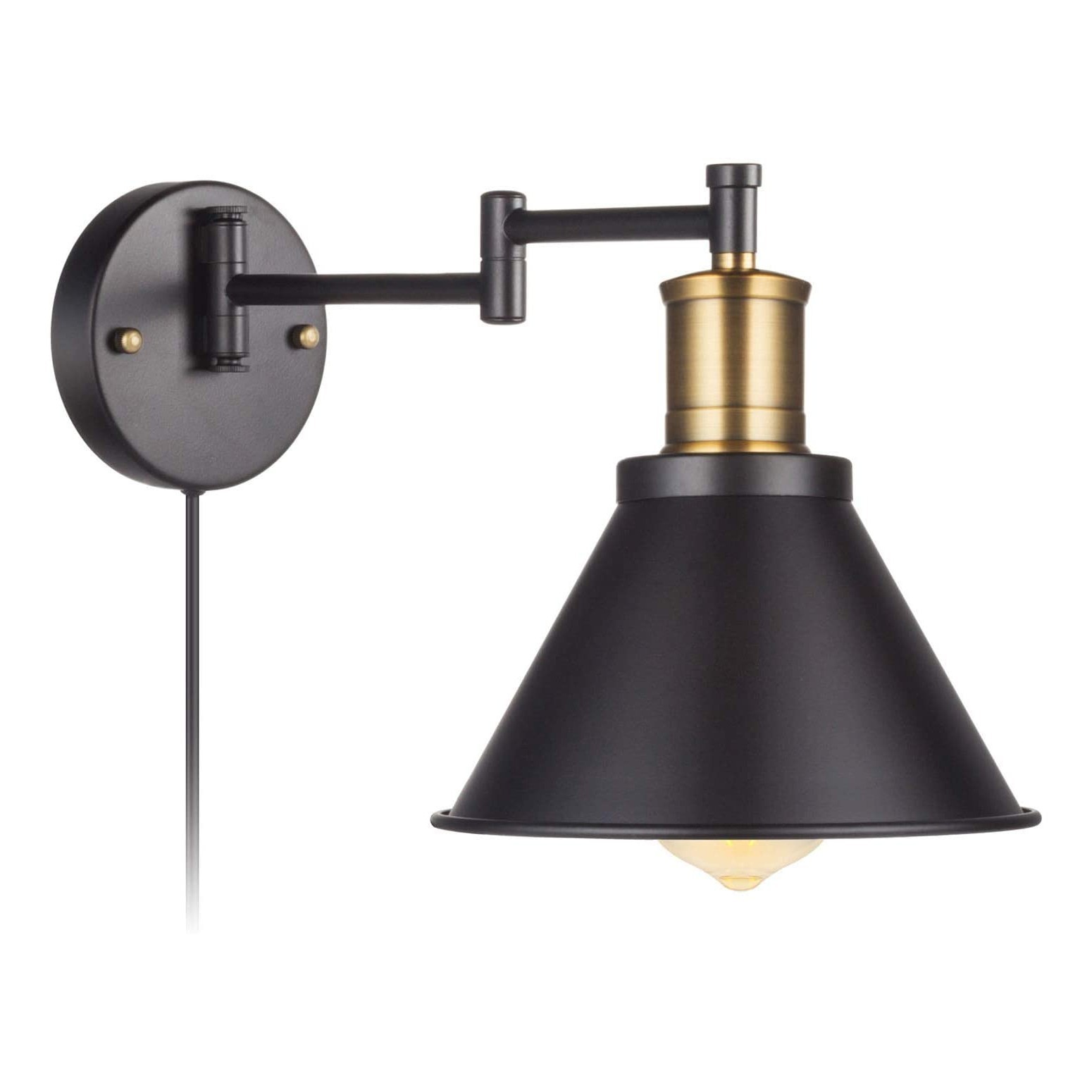 Amazon's best-selling wall lamps, American-style folding and rotating bedside lamps for bedrooms, dining rooms, living rooms and studies, and mirror front lamps detail image 3