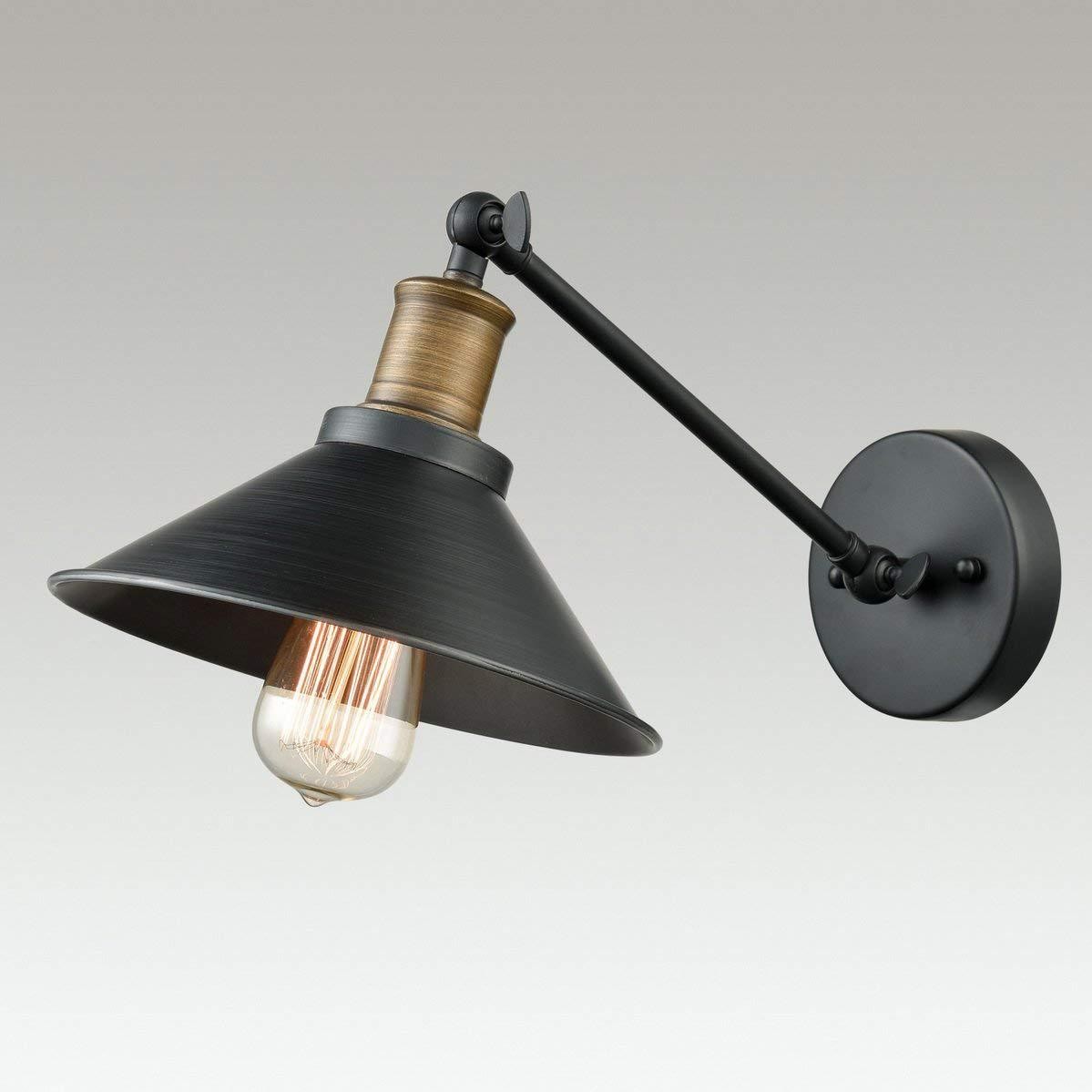 Export of American retro industrial style restaurant, living room, corridor, staircase, bar counter, balcony, entrance hall, wall lamps, mirror lamps detail image 7