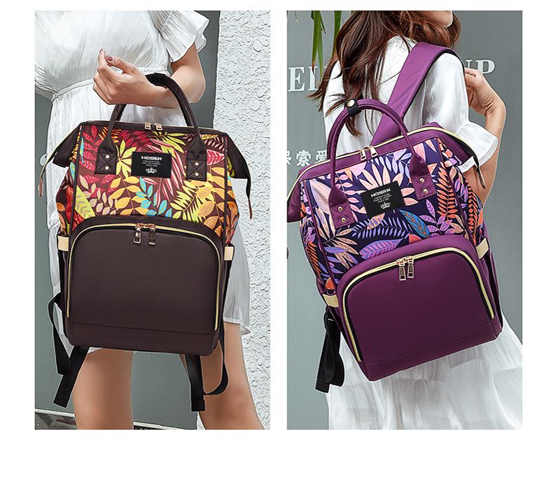 Factory Direct Sales Mummy Bag New Style  Versatile Mass Baby Backpack Mom out Backpack thumbnail