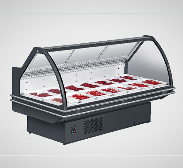 Deli cabinet Fresh meat cabinet Cold meat display cabinet Meat preservation cabinet Commercial pork refrigerated display cabinet air-cooled horizontal