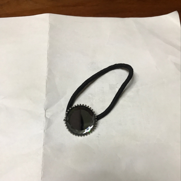 新款高级灰发圈