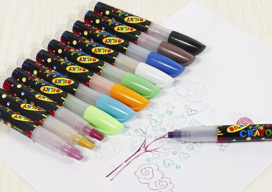 Huanyang 低价批发多色丝滑蜡笔HY-900