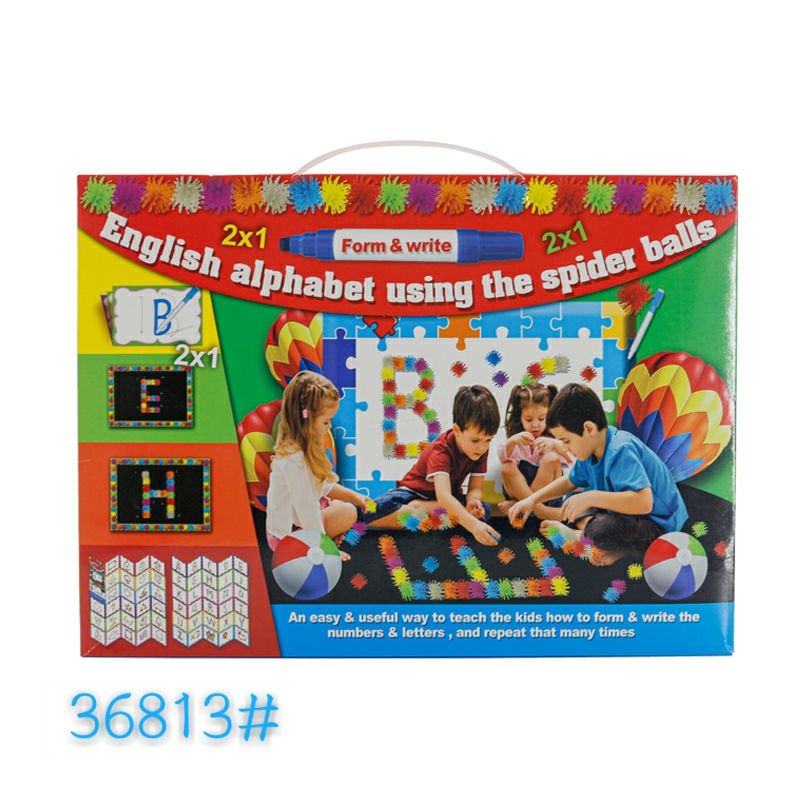 DIY Creative Plastic Sticky Balls Board Learning and Drawing Board Assembling Educational Puzzle Toy thumbnail