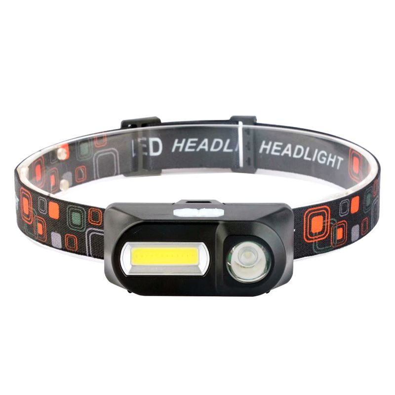 Inductive headlamp strong charging waterproof headlamp super bright fishing repair home xenon mine