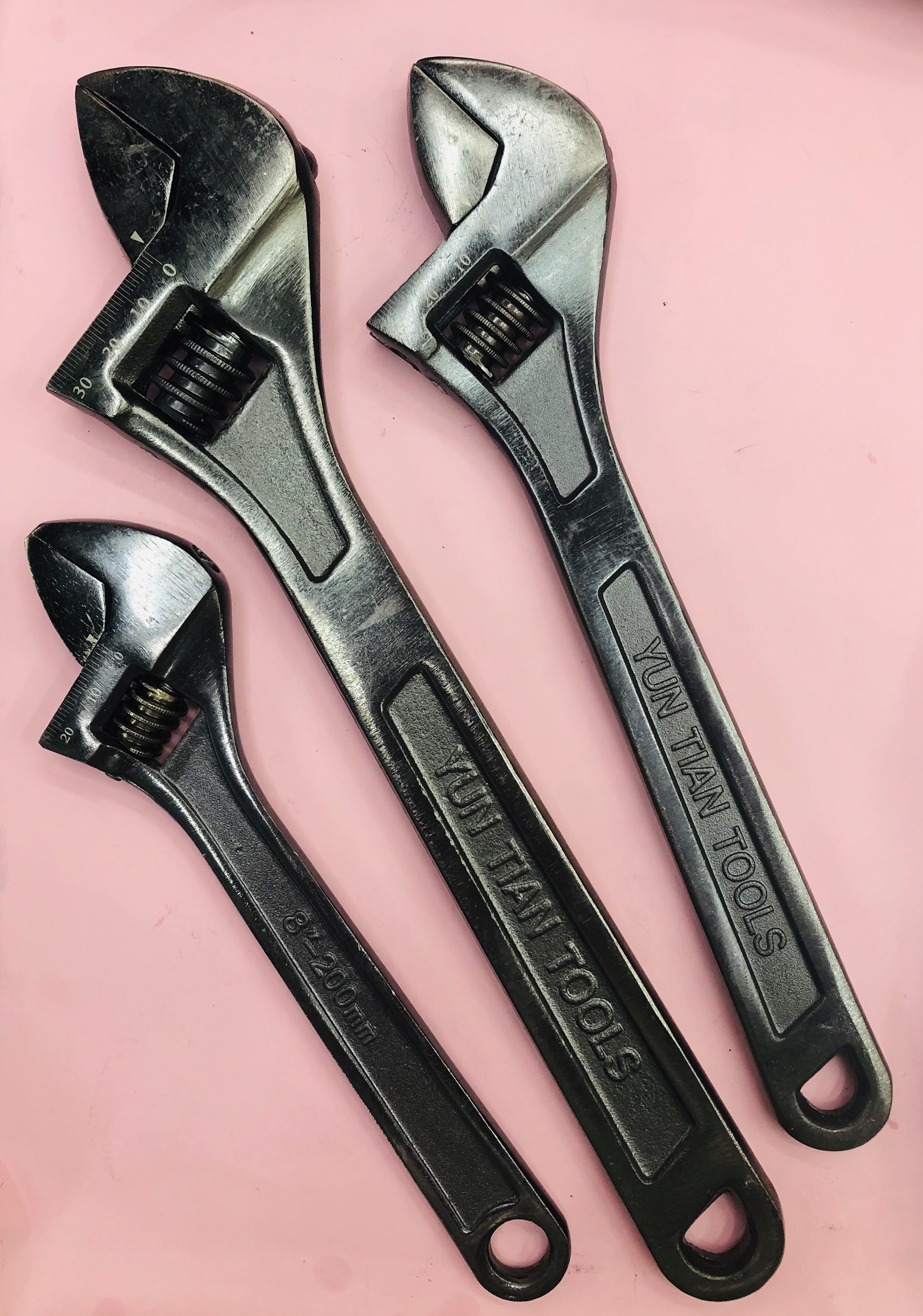 8寸光柄活动扳手活口扳手五金工具手工工具详情图10