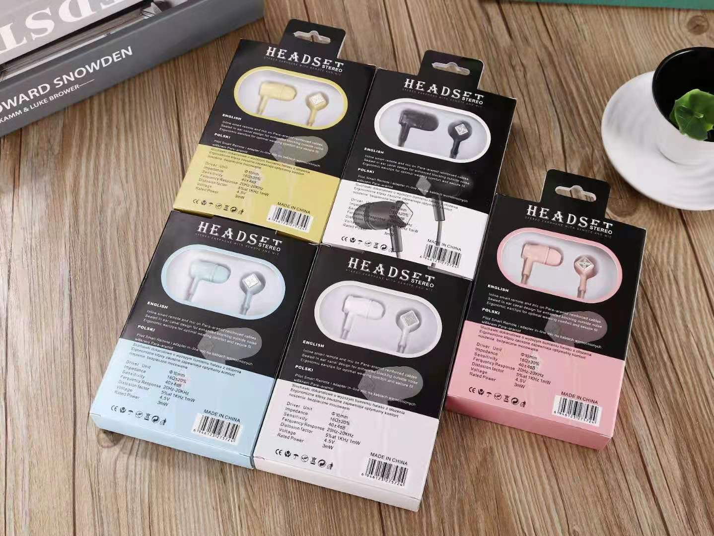 KY-72 Sogo Headphones, in-ear headphones, earbuds with microphone (Color randomly dispatched) Specification image