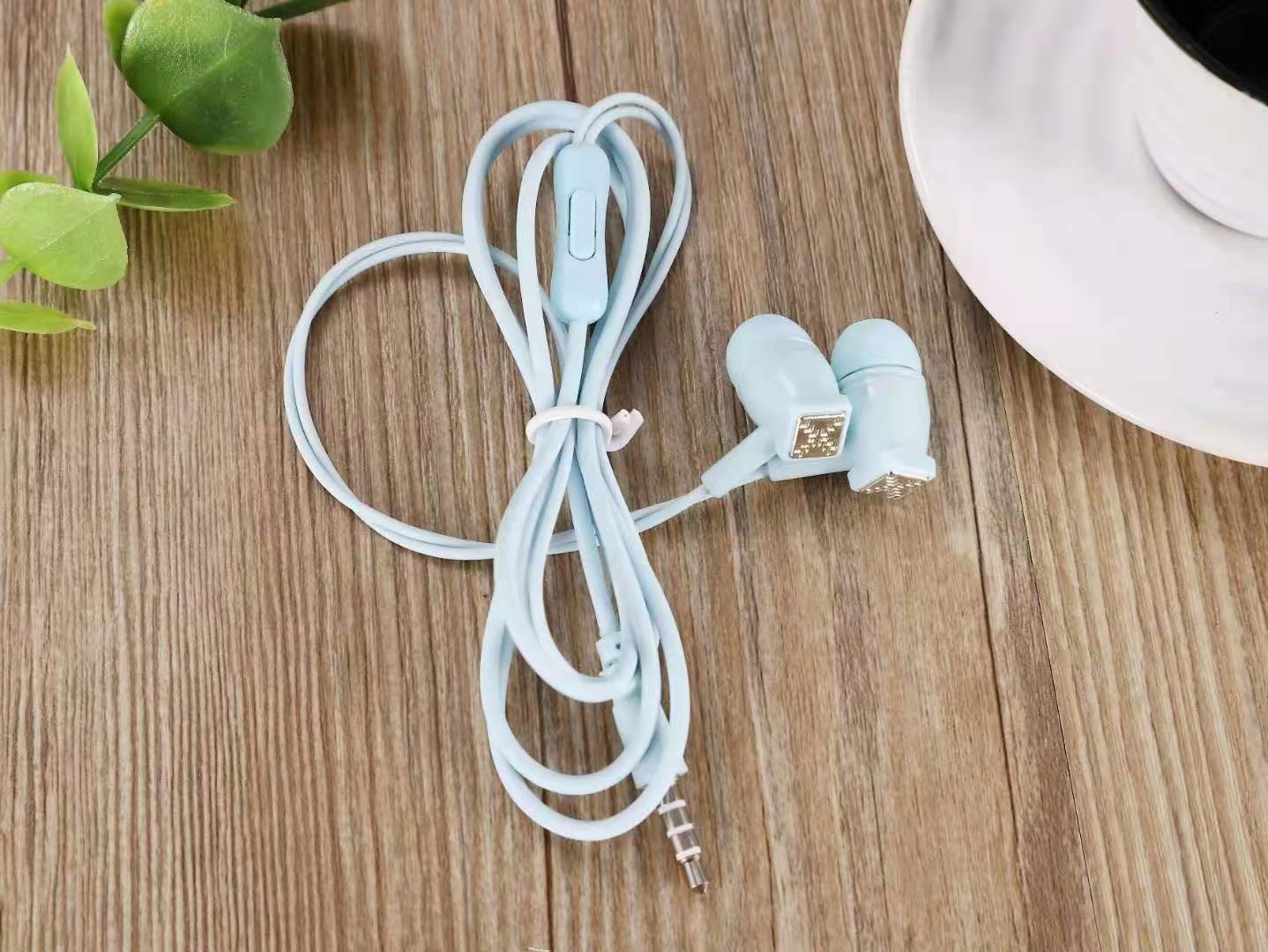 KY-72 Sogo Headphones, in-ear headphones, earbuds with microphone (Color randomly dispatched) detail image 7