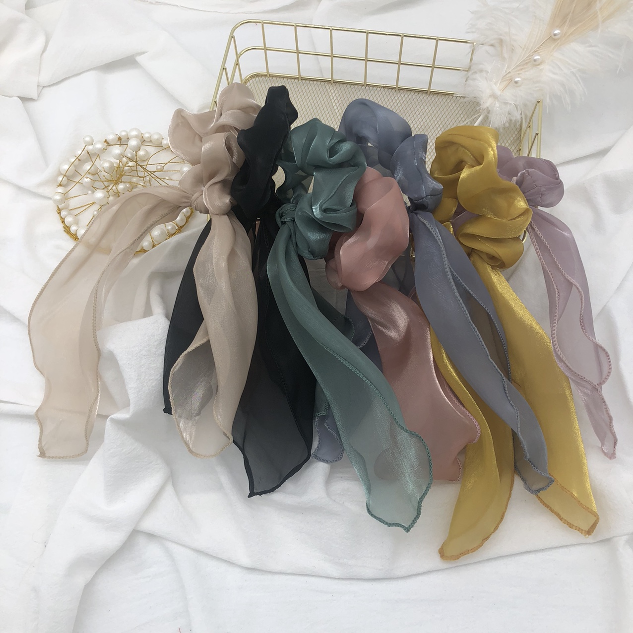 Super Fairy Streamer Colon Scrunchie Gorgeous And Beautiful Super Look At The Scrunchie You All Want