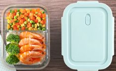 耐热玻璃饭盒可微波炉加热冰箱专用上班族保鲜水果带盖密封便当碗大长960-3隔