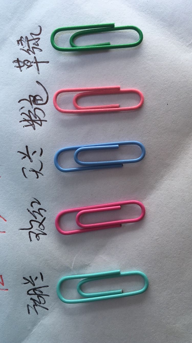Paper clips, office supplies, colorful bookmarks, creative and cute circular pins, clips, U-shaped pins, anti-rust stamps, spiral pins, small circular pins, paper clips, fixed wholesale stationery, 1 piece undefined