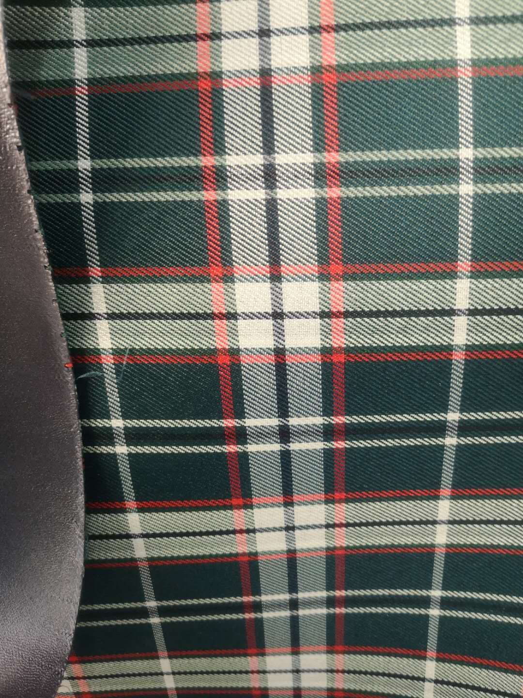 田园风格子桌布 涤棉斜纹色织布料来样定制详情图5