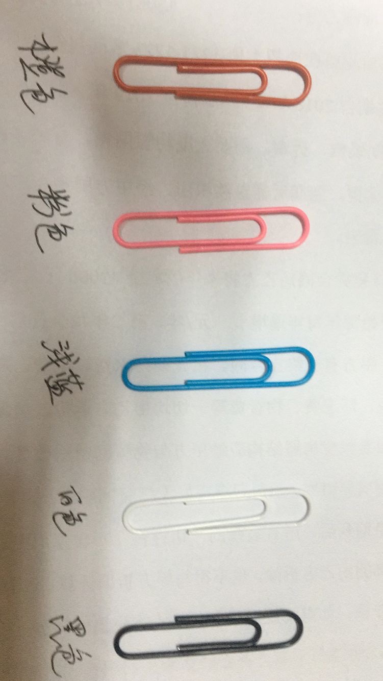 Paper clips, office supplies, colorful bookmarks, creative and cute circular pins, clips, U-shaped pins, anti-rust stamps, spiral pins, small circular pins, paper clips, fixed wholesale stationery, 1 piece undefined