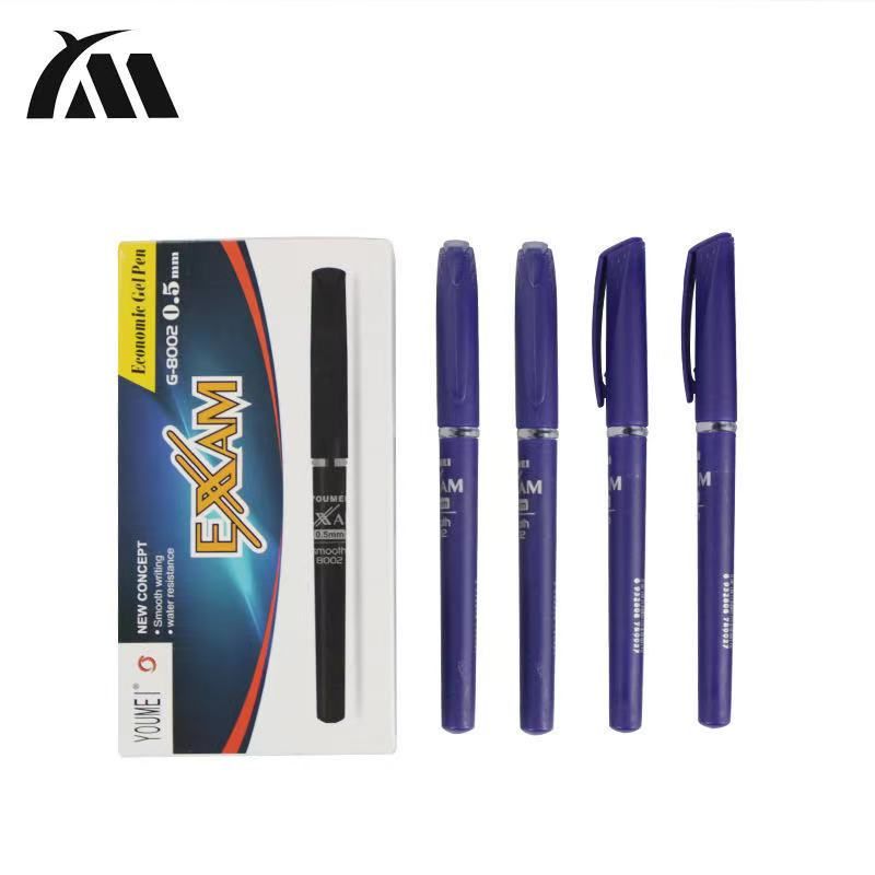 The manufacturer supplies YOUMEI G-8002 gel pens, water-based pens, signature pens, and beautiful stationery for junior high school students for wholesale