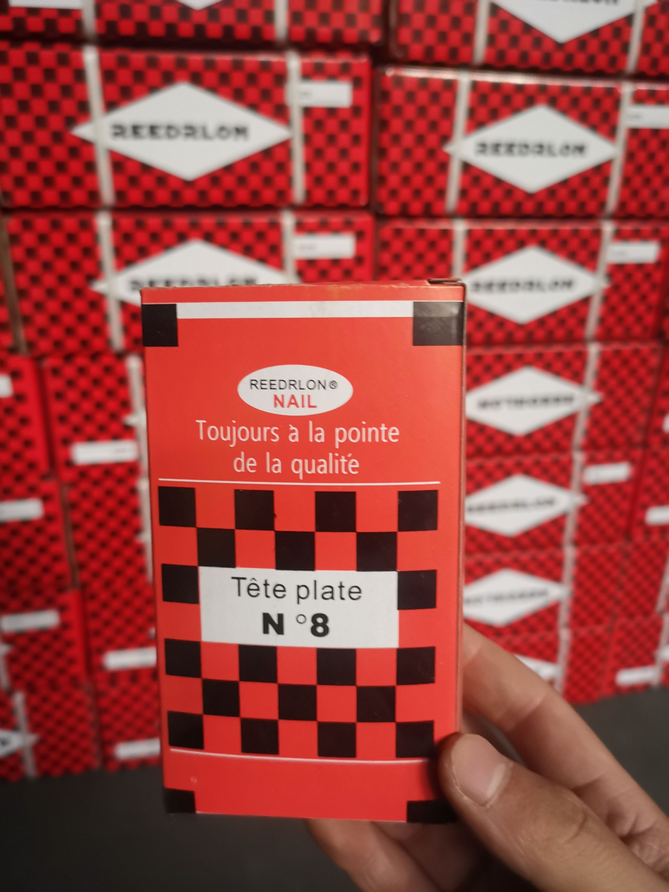 Red box corrugated nail galvanized wire corrugated nail combination corrugated nail Redlong