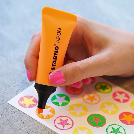 德国STABILO思笔乐荧光笔72霓虹乐记号笔 创意记号笔详情图4