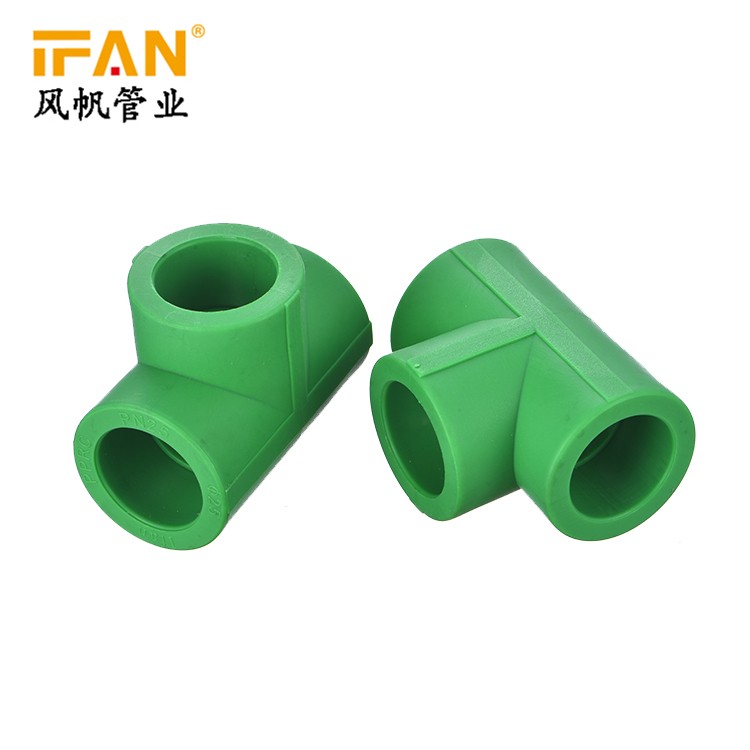 IFAN Factory direct sales of PPR pipe fittings, T32 PPR three-way all-plastic pipe fittings detail image 9