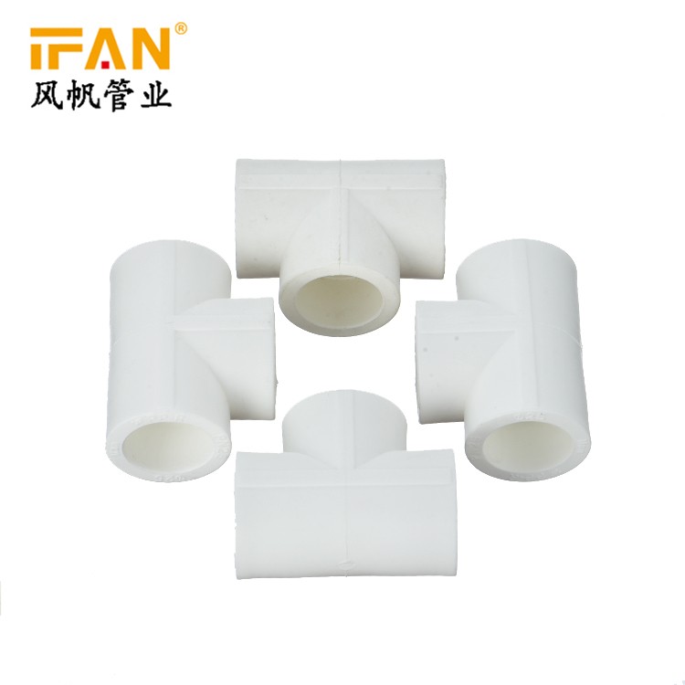IFAN Factory direct sales of PPR pipe fittings, T32 PPR three-way all-plastic pipe fittings detail image 4