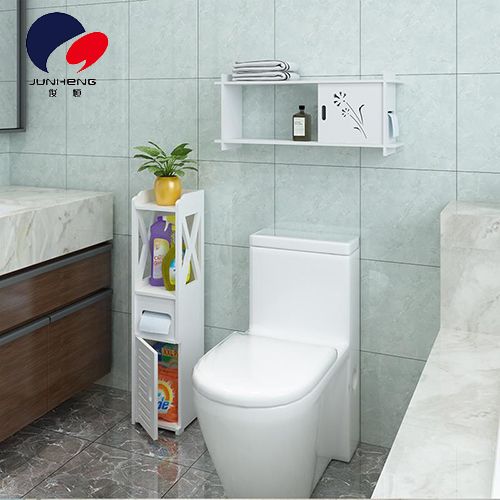 浴室卫生间整理置物架落地式多功能置物柜防水防潮ZW2864 卫生间收纳柜图