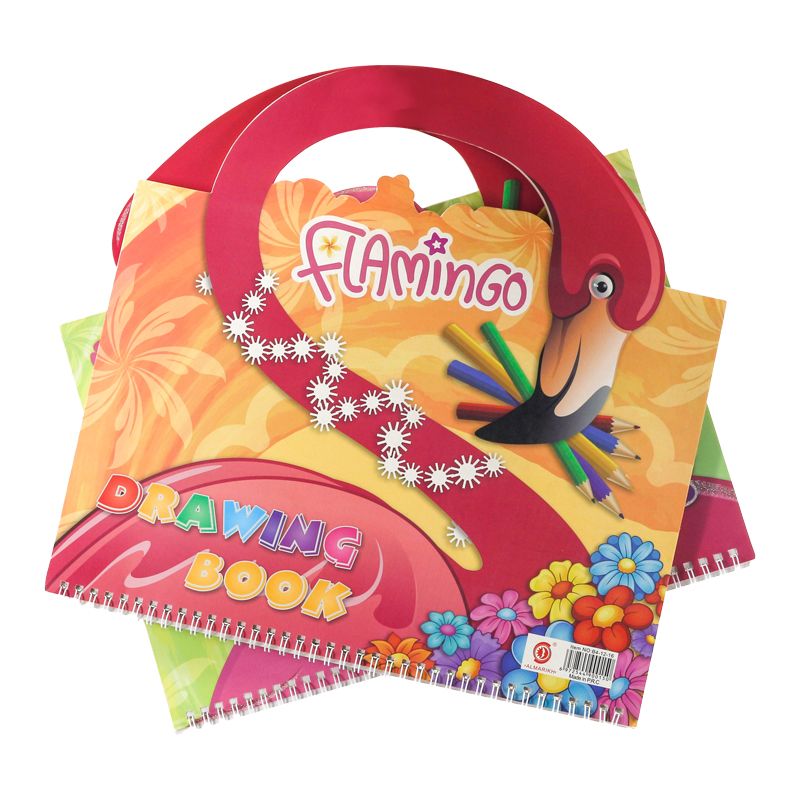 OEM educational Personalized Spiral Hot Sale Handle drawing books thumbnail