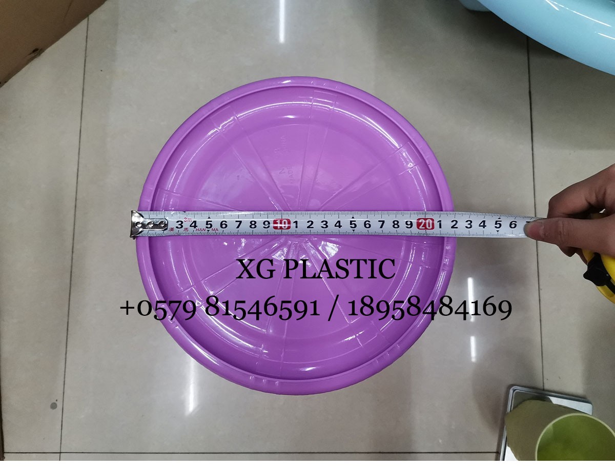 小号塑料水桶铁把水桶家用蓄水桶洗衣桶糖果色时尚圆形塑料桶热销详情图9