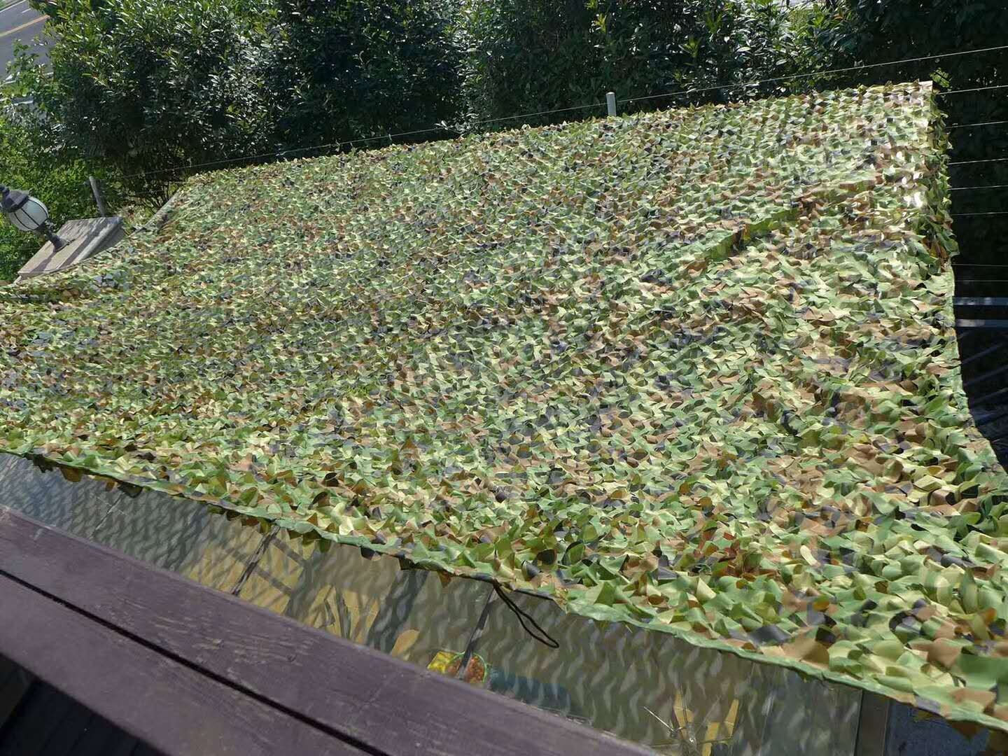 Camouflage net Outdoor jungle camouflage sunshade net anti-aerial photography camouflage net CS decorative jungle camouflage net detail image 2