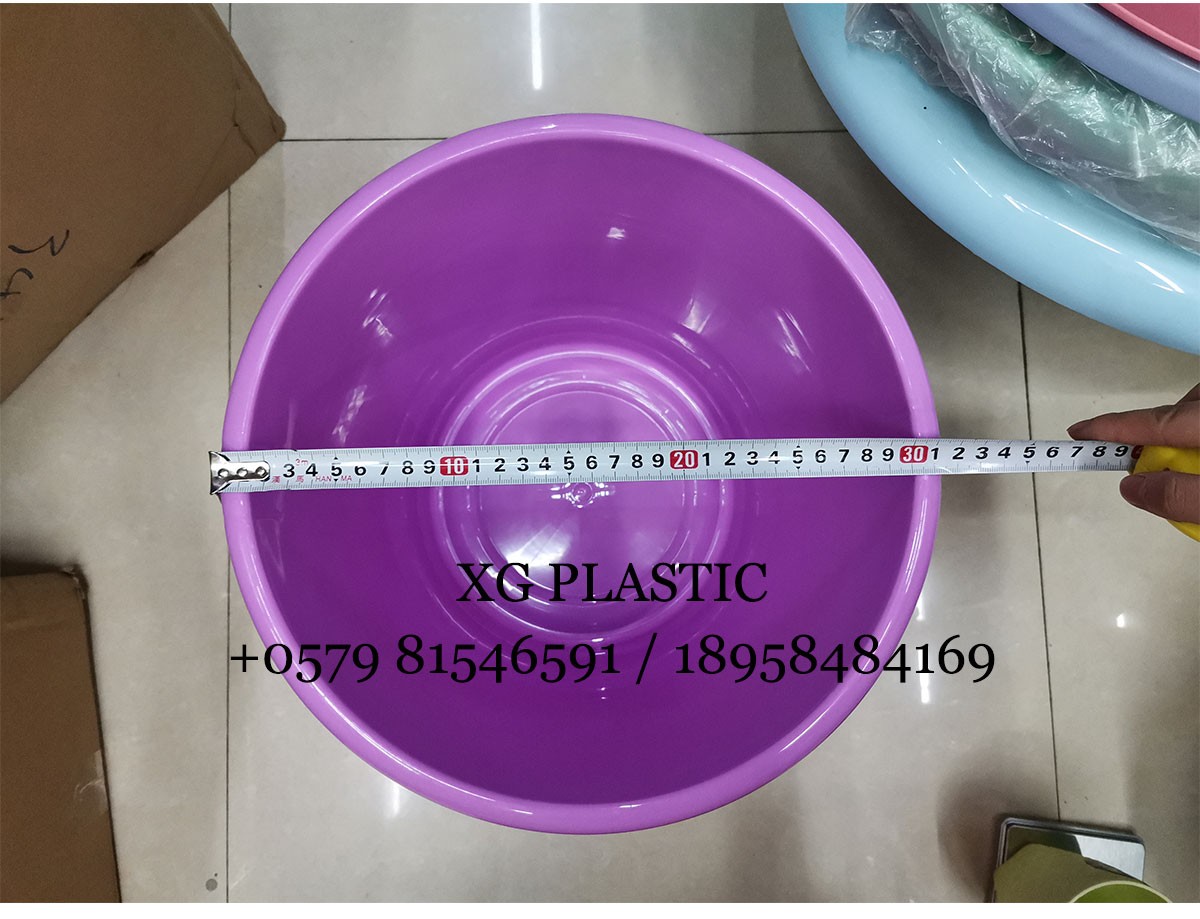 小号塑料水桶铁把水桶家用蓄水桶洗衣桶糖果色时尚圆形塑料桶热销详情图6