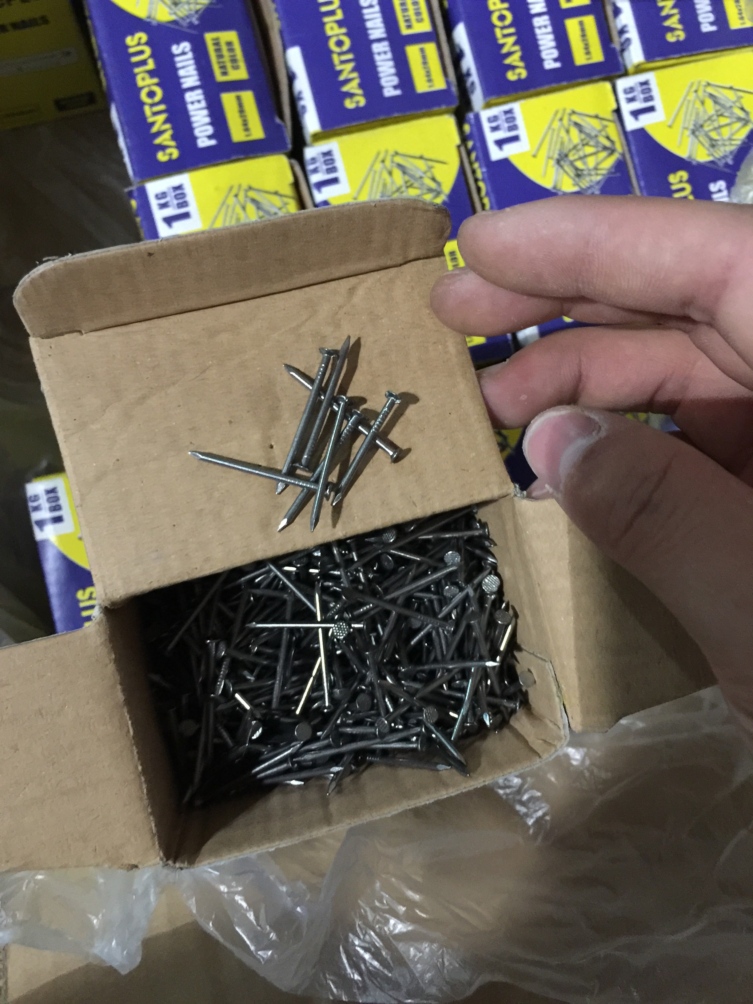 铁钉1.64*28mm l 20box/ctn 铁钉 多种规格详情图4