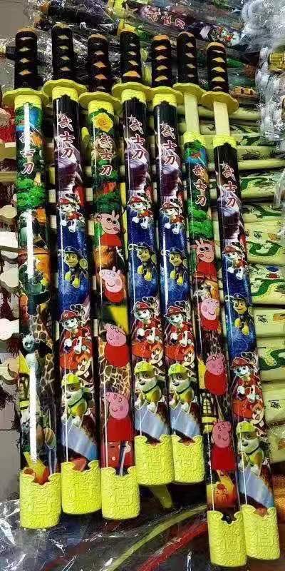 Each samurai sword contains 100 pieces and is exquisitely crafted Application Scenario