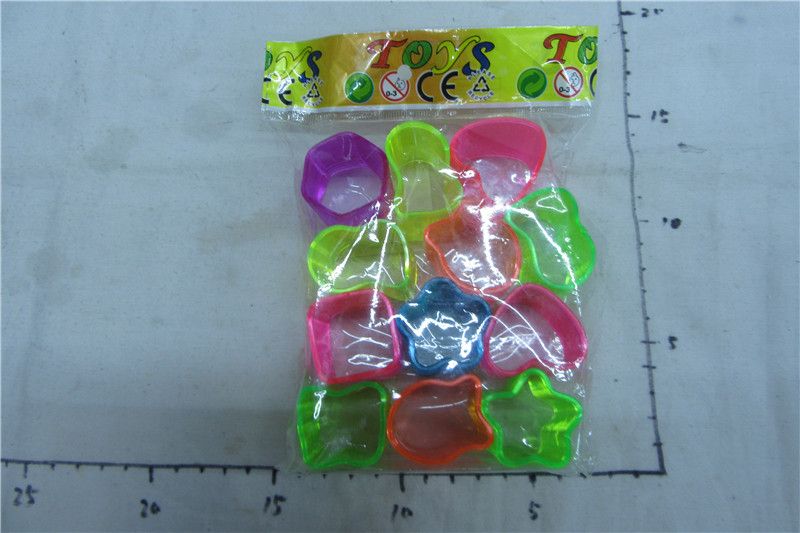异形透明彩盒圈OPP袋包装 休闲玩具个性创意家居摆件