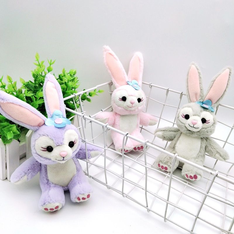New plush pendant keychain Stella Rabbit cute schoolbag small pendant doll doll machine