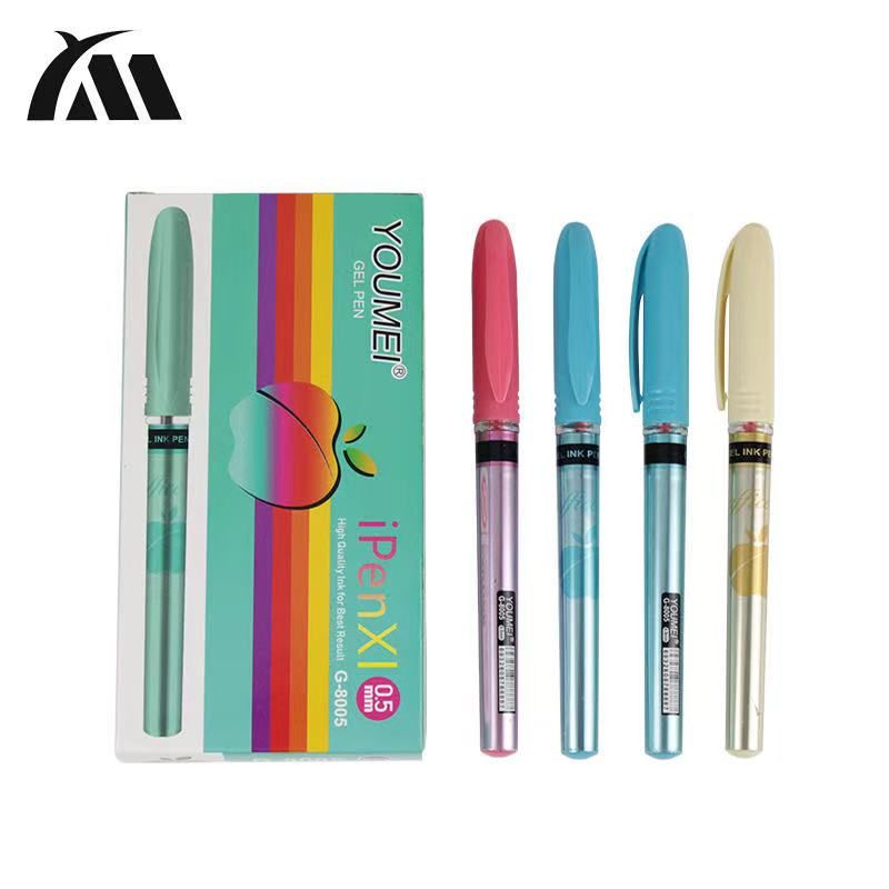 YOUMEI ballpoint pens, water-based pens, signature pens, office supplies, stationery wholesale, elegant supply 8005