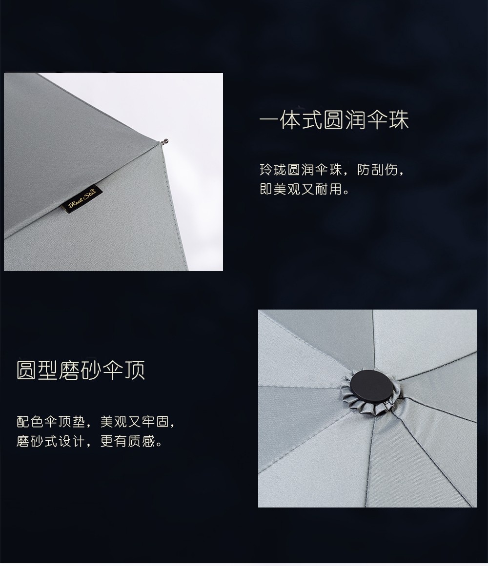 The new Xingbao umbrella, Jiejie collection umbrella, fully automatic creative umbrella, casual umbrella, and full shading and sunshade umbrella detail image 9