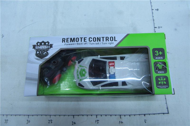 Caja de ventana abierta 1:32 cuatro paso rc coche policía juguetes juguetes eléctricos rc coche de plástico 1 boya juguetes