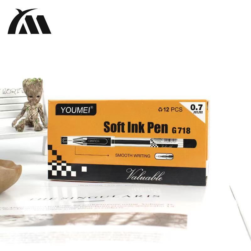 The manufacturer supplies YOUMEI 0.7MM gel pens, gel pens and office supplies Item Picture